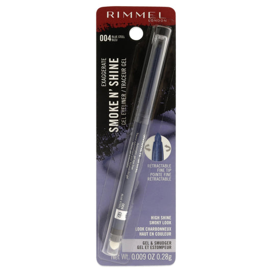 Exaggerate Smoke N Shine Gel Eyeliner - 004 Blue Steel