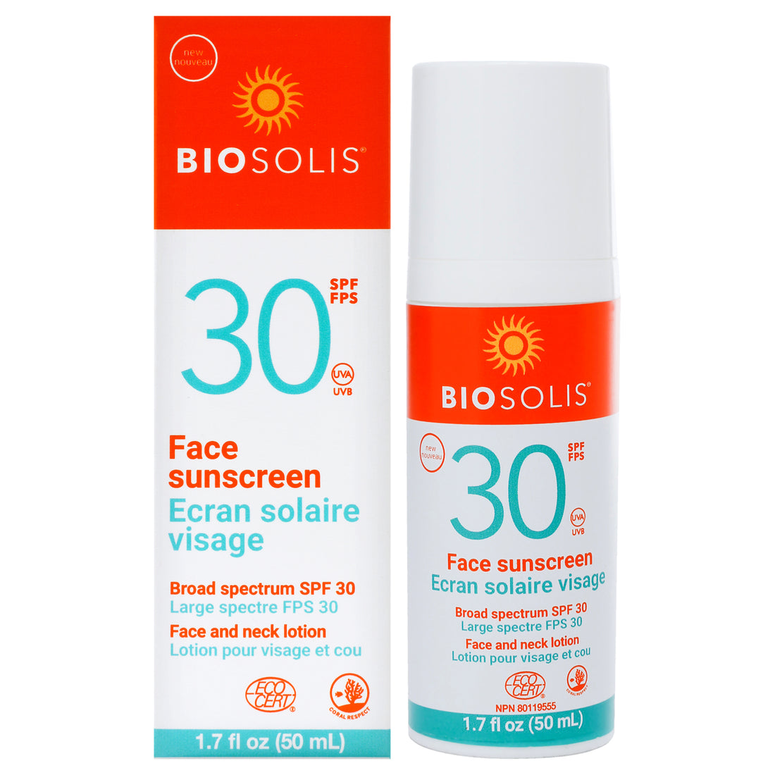 Face Sunscreen and Neck Lotion SPF 30
