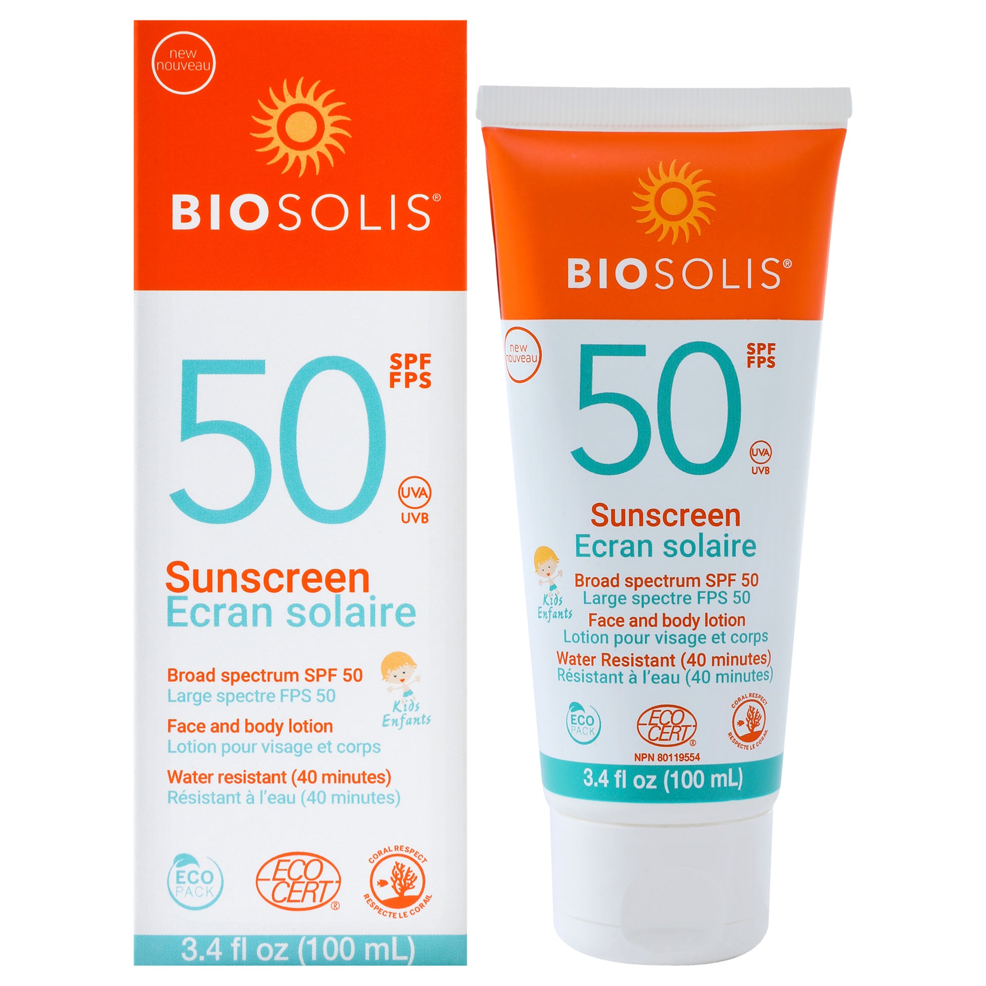 Sunscreen Face and Body Lotion SPF 50