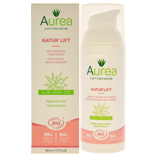 Natur Lift Face Cream by Aurea for Unisex - 1.7 oz Cream