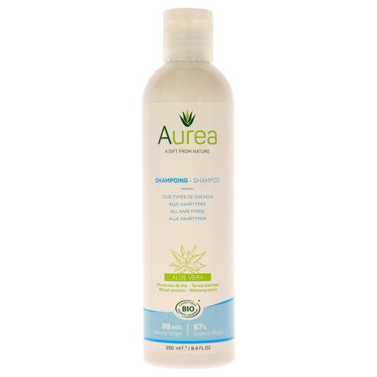 Aloe Vera Shampoo by Aurea for Unisex - 8.4 oz Shampoo