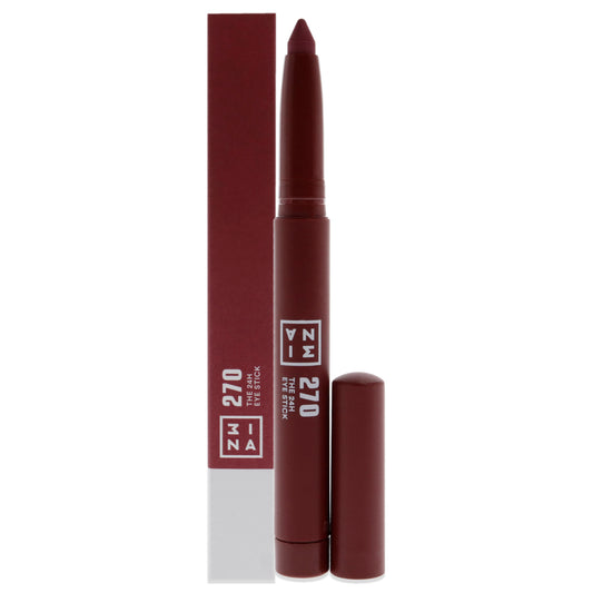 The 24H Eye Stick - 270 Dark red by 3Ina for Women - 0.049 oz Eye Shadow