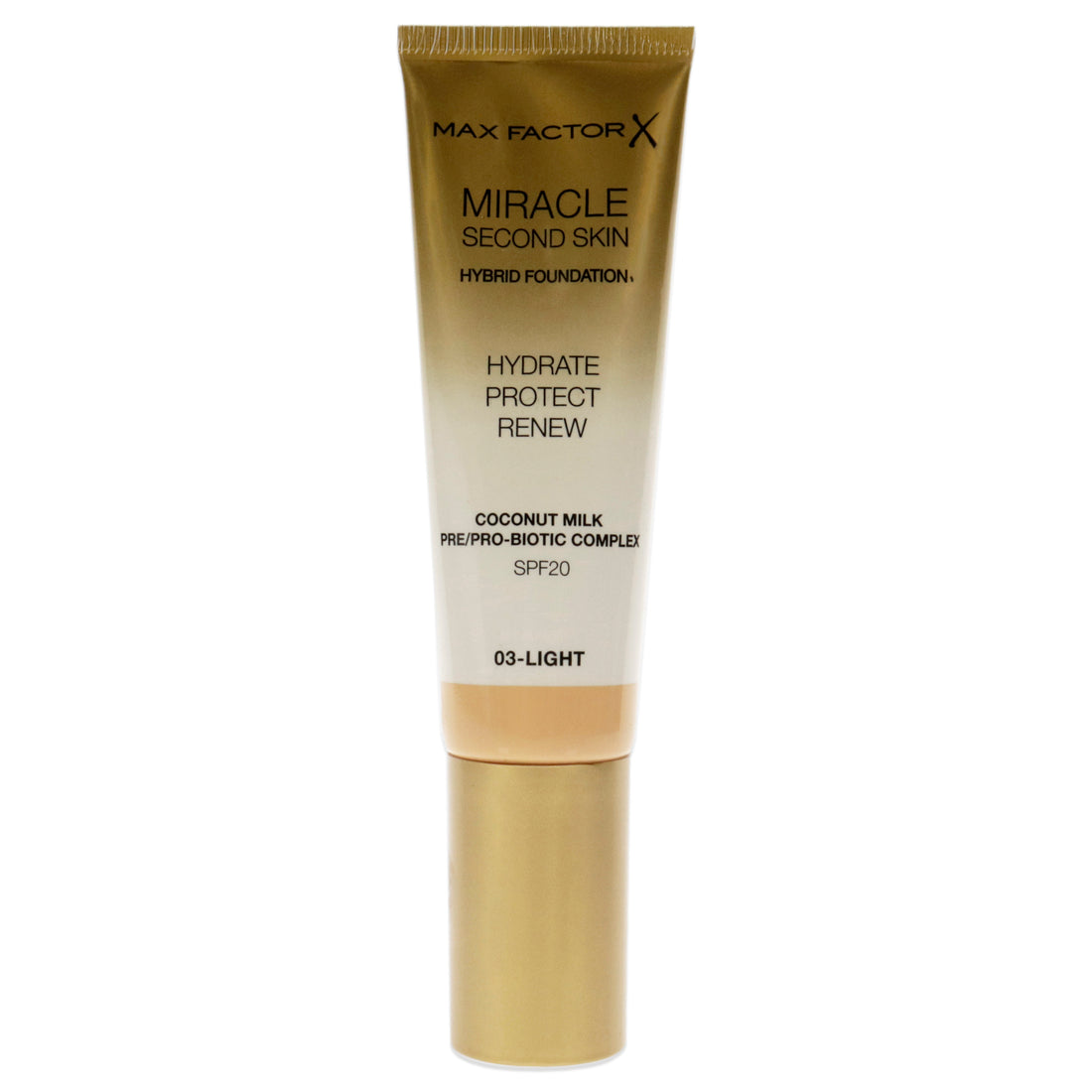 Max Factor Miracle Second Skin Foundation SPF 20