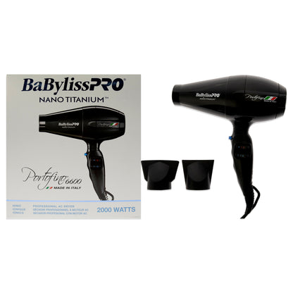 Nano Titanium Portofino Dryer - BNT6610N - Black