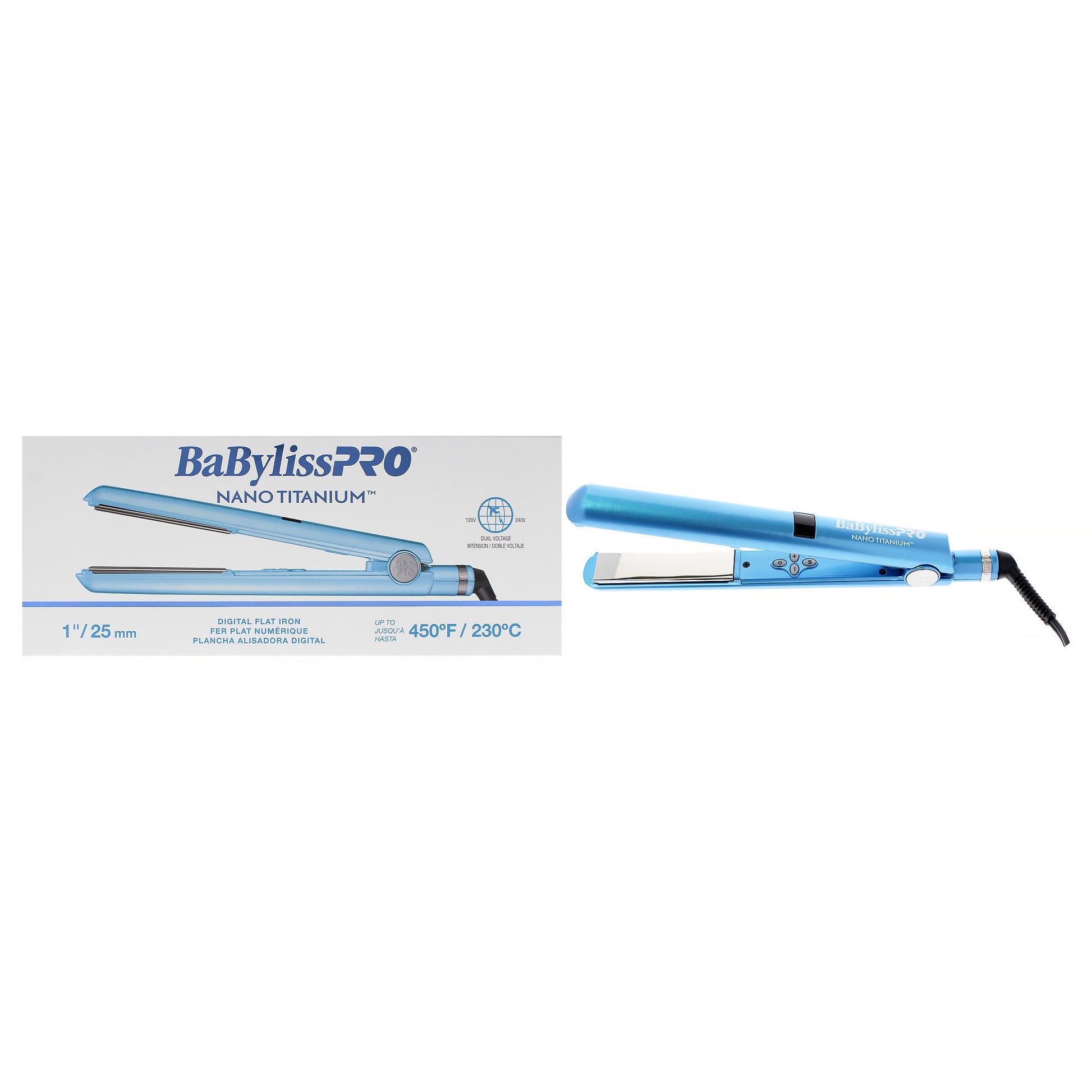 Nano Titanium Digital Flat Iron - BNT4095TUC - Blue