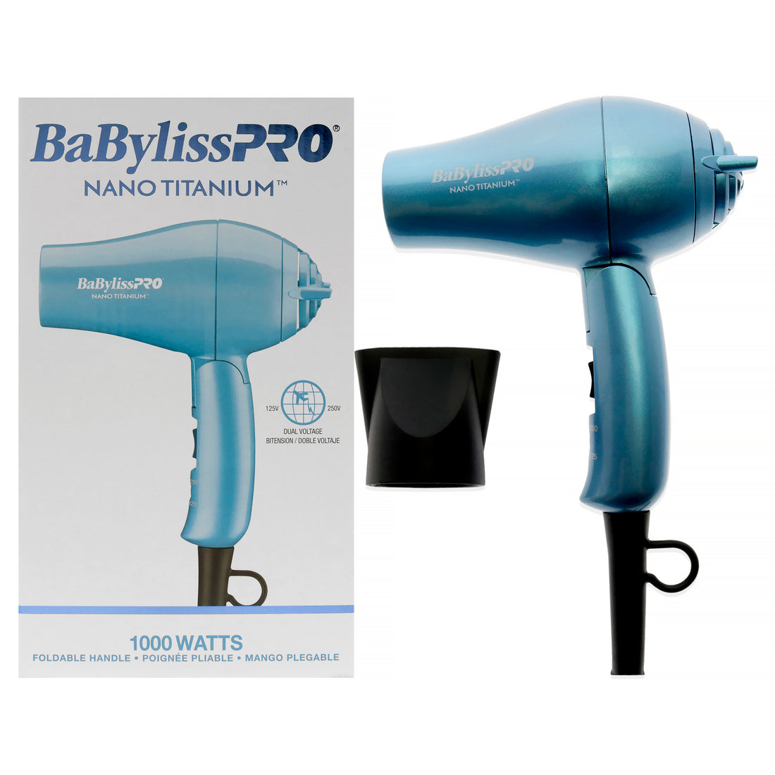 Nano Titanium Foldable Handle - BNT053TUC - Blue