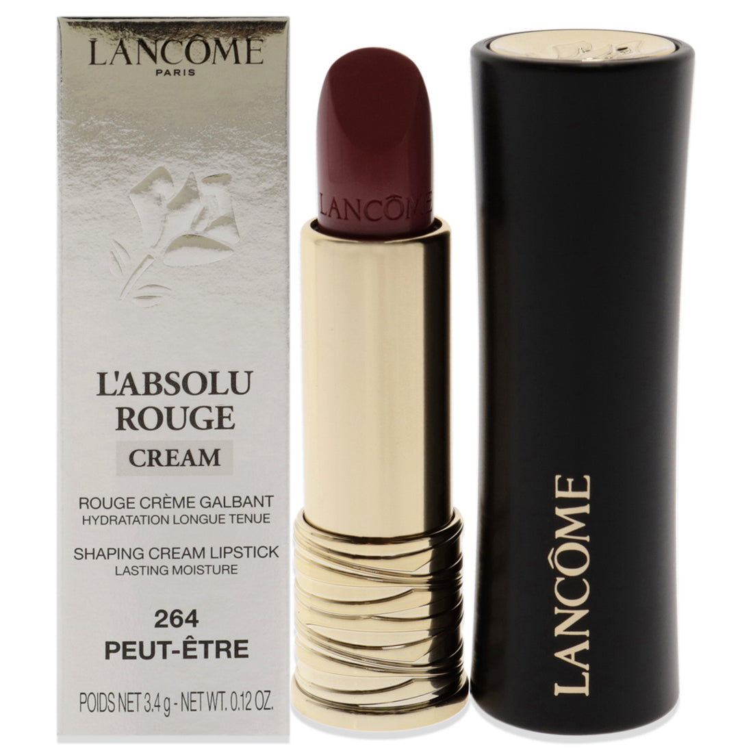 LAbsolu Rouge Cream Lipstick - 264 Peut etre by Lancome for Women - 0.12 oz Lipstick