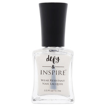 Wear Resistant Nail Lacquer - 105 All About That Base by Defy and Inspire for Women - 0.5 oz Nail Polish