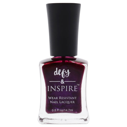 Wear Resistant Nail Lacquer - 187 Viewing Party by Defy and Inspire for Women - 0.5 oz Nail Polish