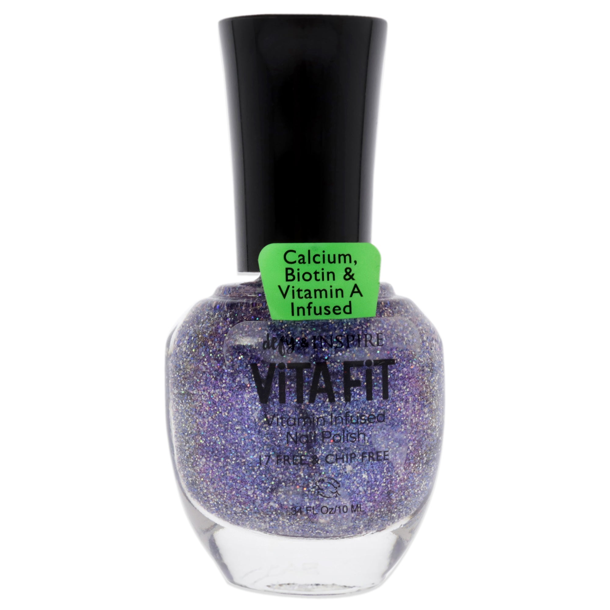 Vita Fit Vitamin Infused Nail Polish - 5009 Challenge Your Limits by Defy and Inspire for Women - 0.34 oz Nail Polish