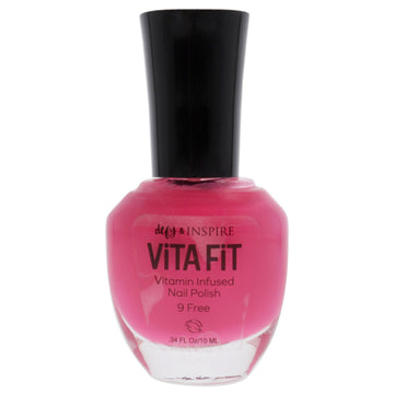 Vita Fit Vitamin Infused Nail Polish - 5028 Work In Progress by Defy and Inspire for Women - 0.34 oz Nail Polish