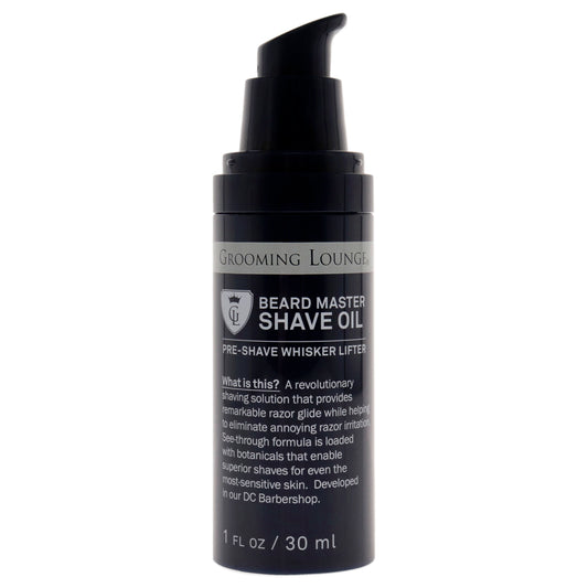 Bear Master Shave Oil by Grooming Lounge for Men - 1 oz Oil