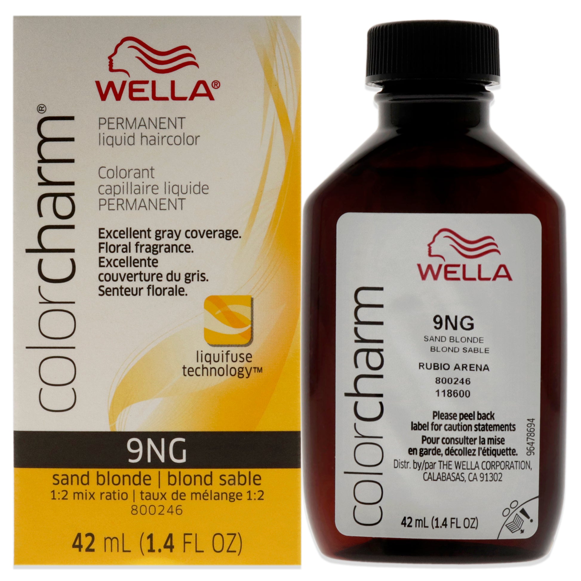 Wella Color Charm Permanent Liquid Hair Color