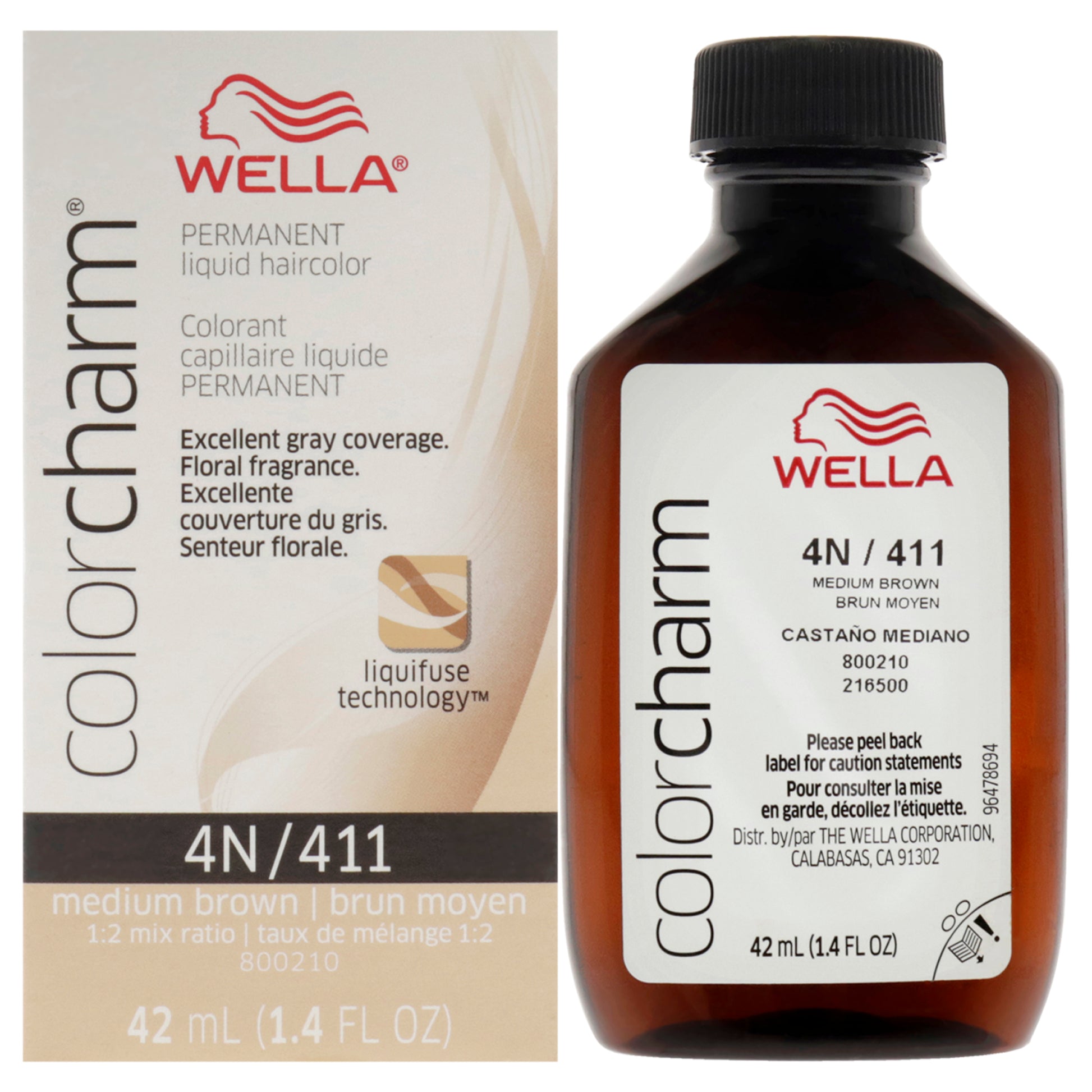 Wella Color Charm Permanent Liquid Hair Color