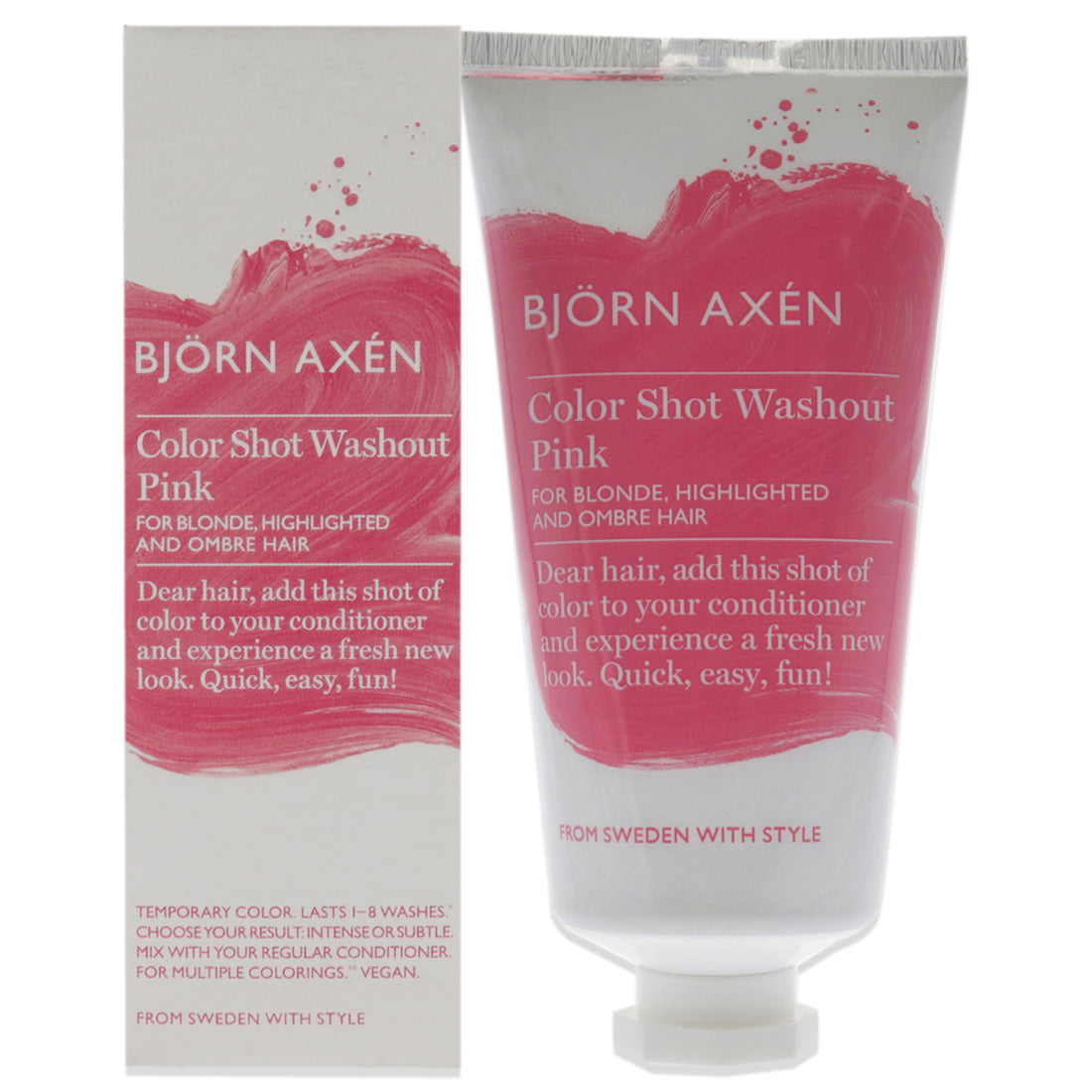 Color Shot Washout Pink