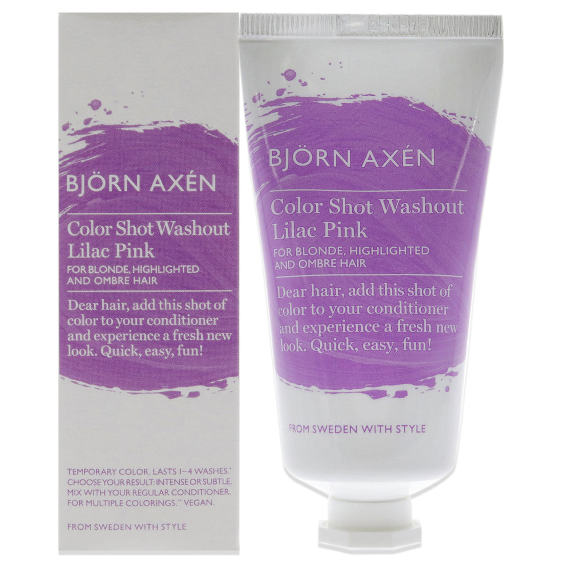 Color Shot Washout Lilac Pink