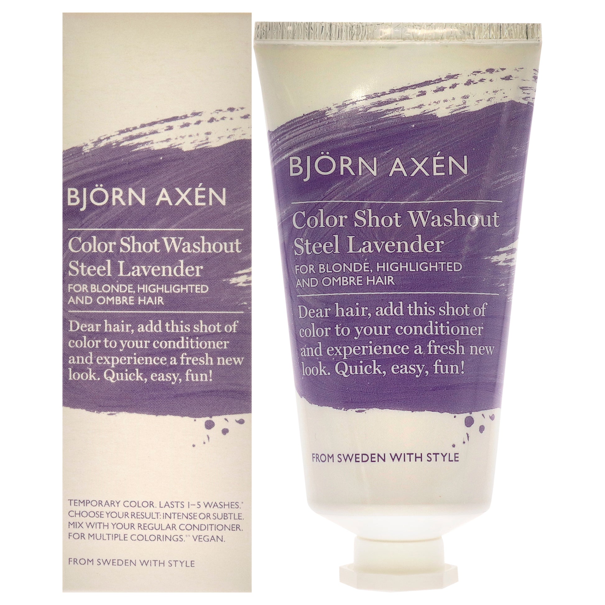 Color Shot Washout Steel Lavender