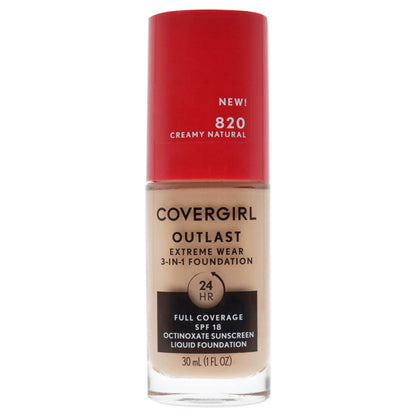 CoverGirl Outlast Extreme Wear 24Hr 3-in-1 Foundation SPF 18