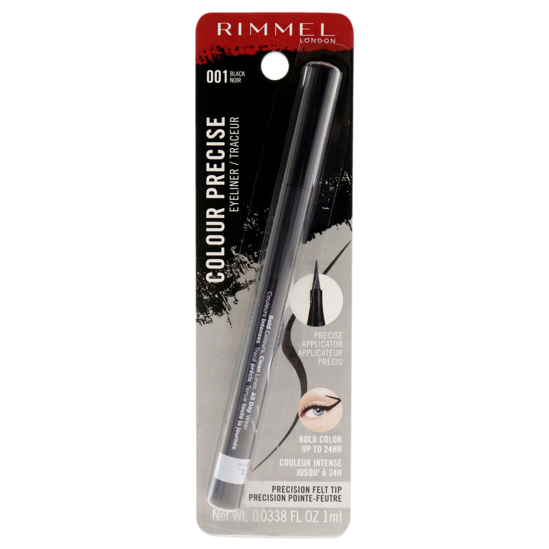 Color Precise Eyeliner - 001 Black