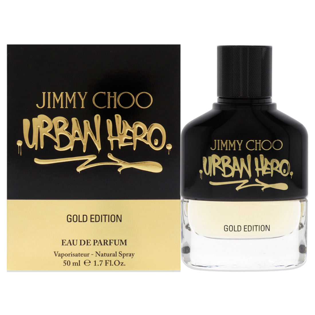 Urban Hero by Jimmy Choo for Men - 1.7 oz EDP Spray (Gold Edition)