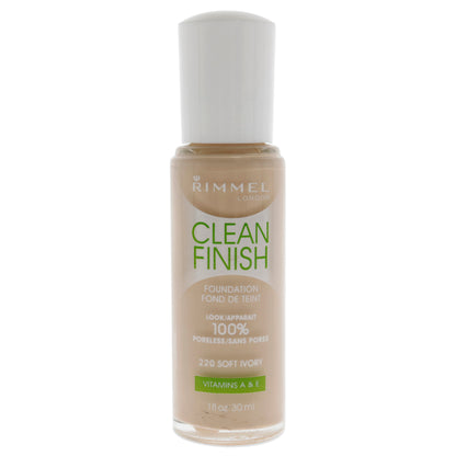 Rimmel London Clean Finish Poreless Foundation