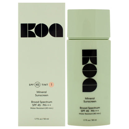 Mineral Sunscree SPF 45 PA Plus - Tint
