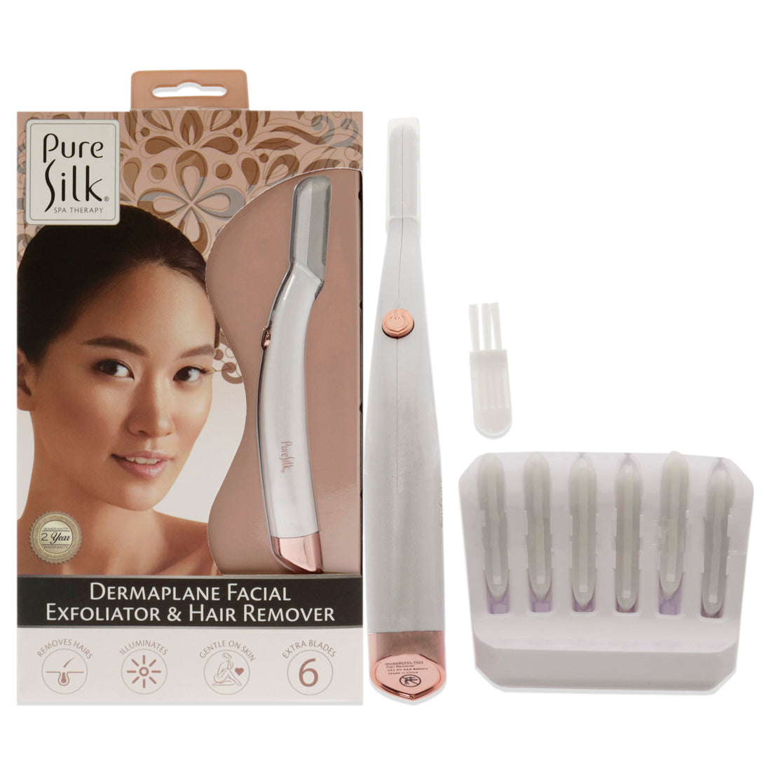 Dermaplane Facial Exfoliator and Hair Remover