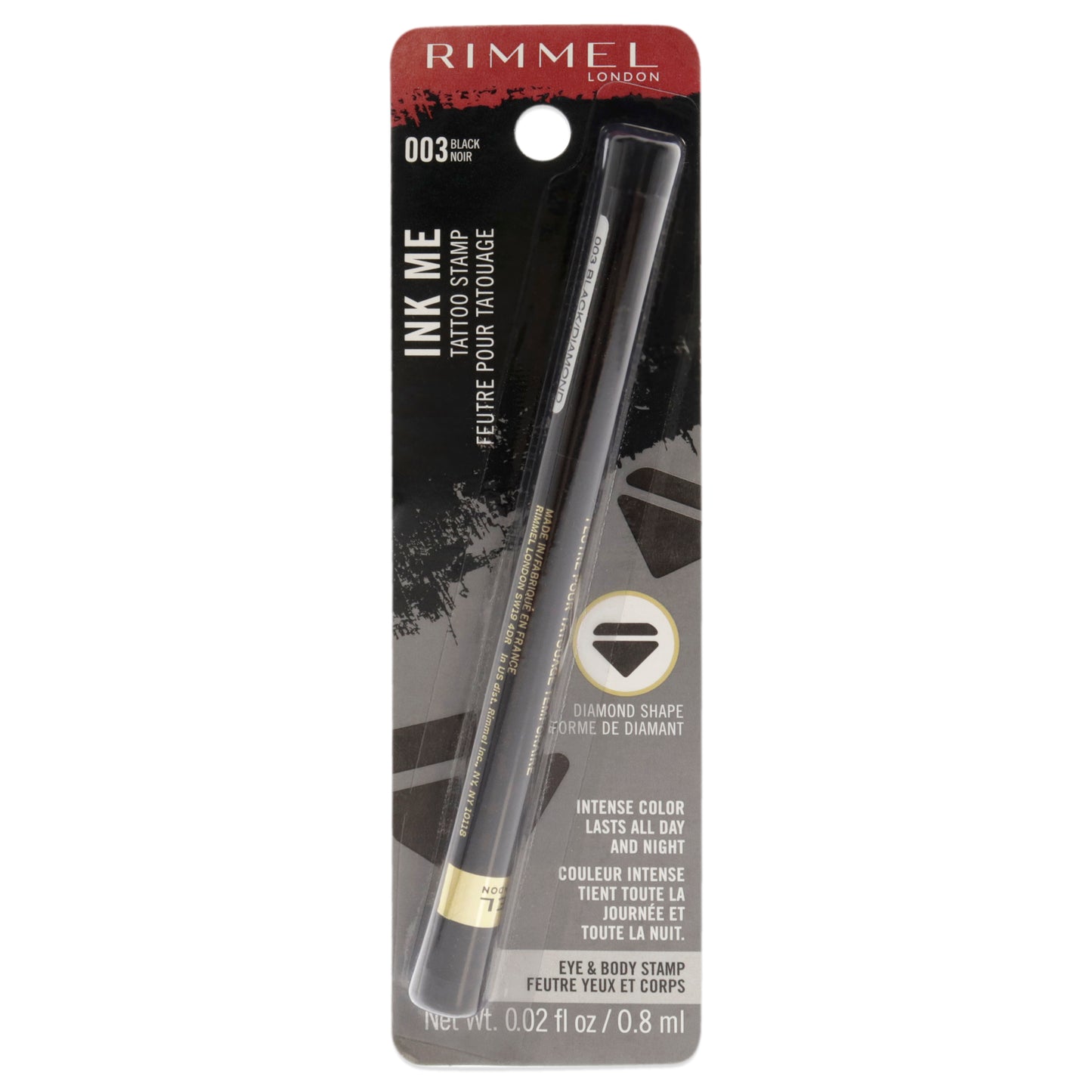 Rimmel London Ink Me Tatto Stamp Eyes and Body