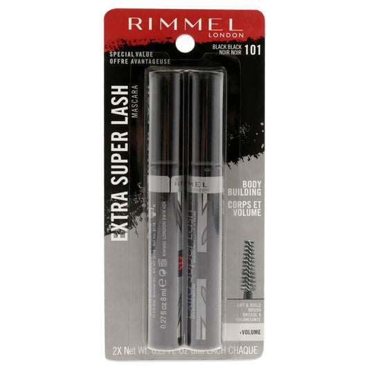 Extra Super Lash Mascara - 101 Black Black