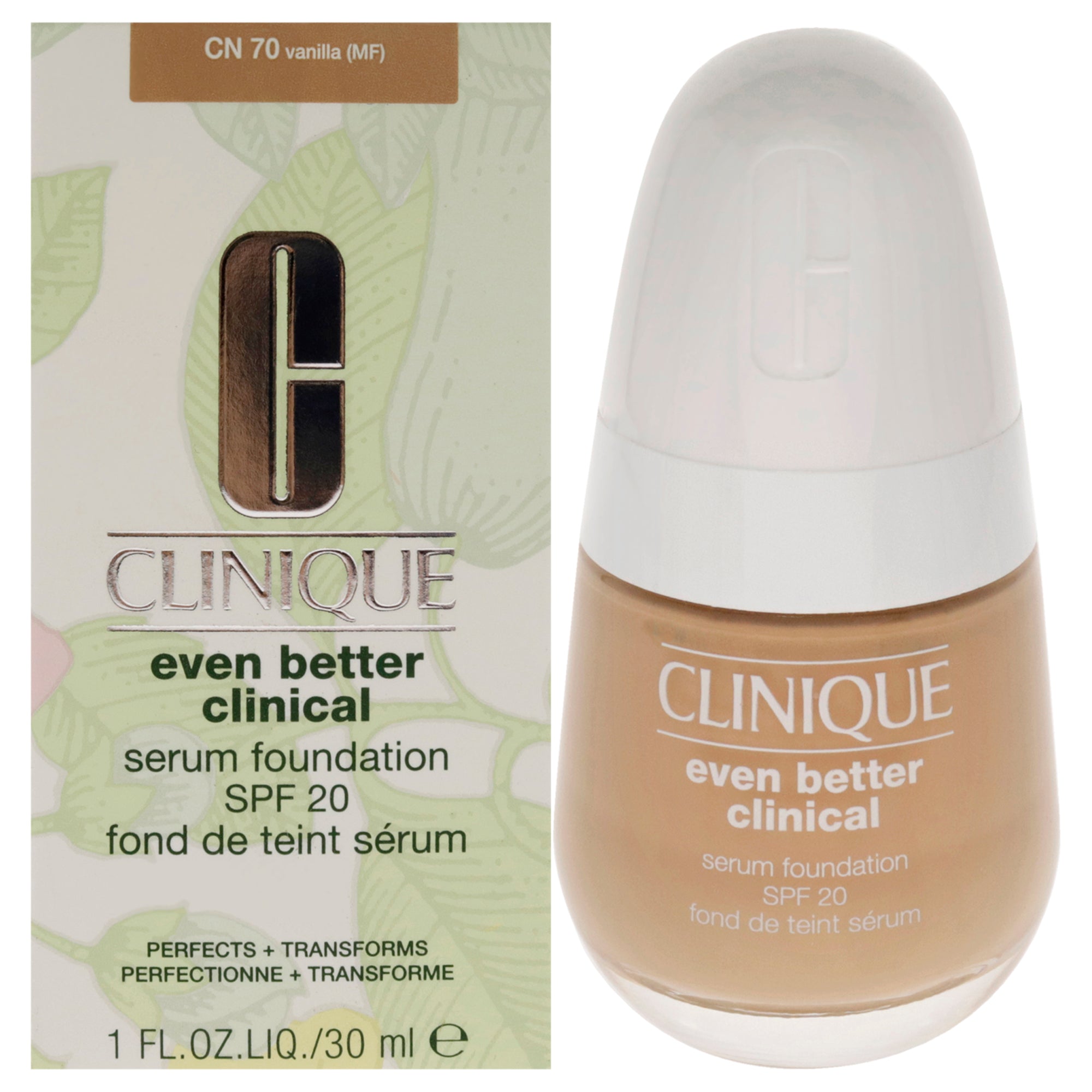 Even Better Clinical Serum Foundation SPF 20 - CN 70 Vanilla by Clinique for Women - 1 oz Foundation