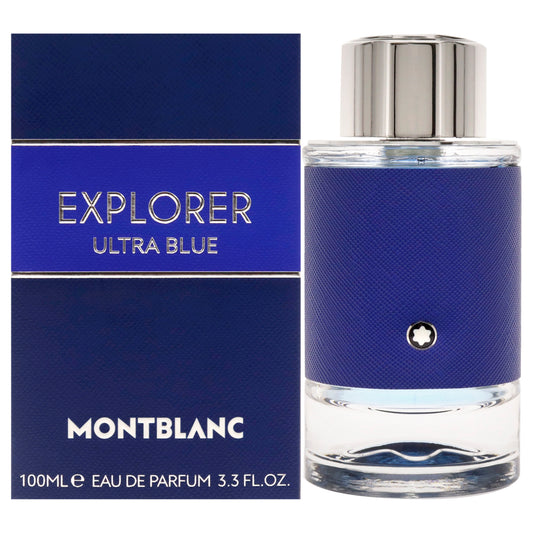 Explorer Ultra Blue by Mont Blanc for Men - 3.3 oz EDP Spray