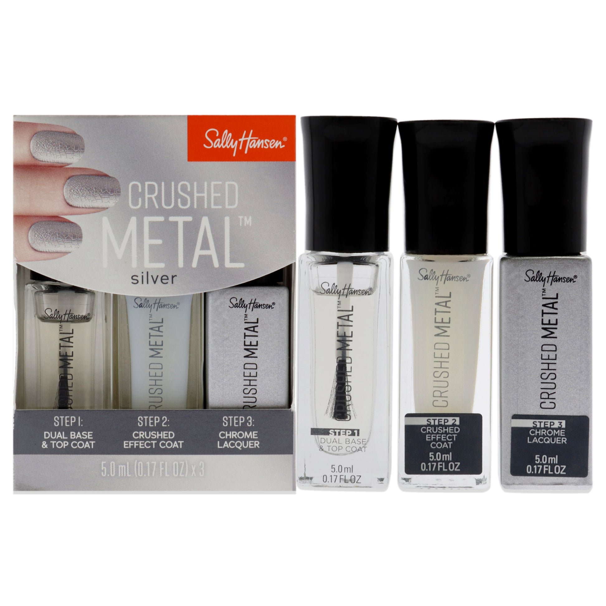 Crushed Metal Kit - Silver