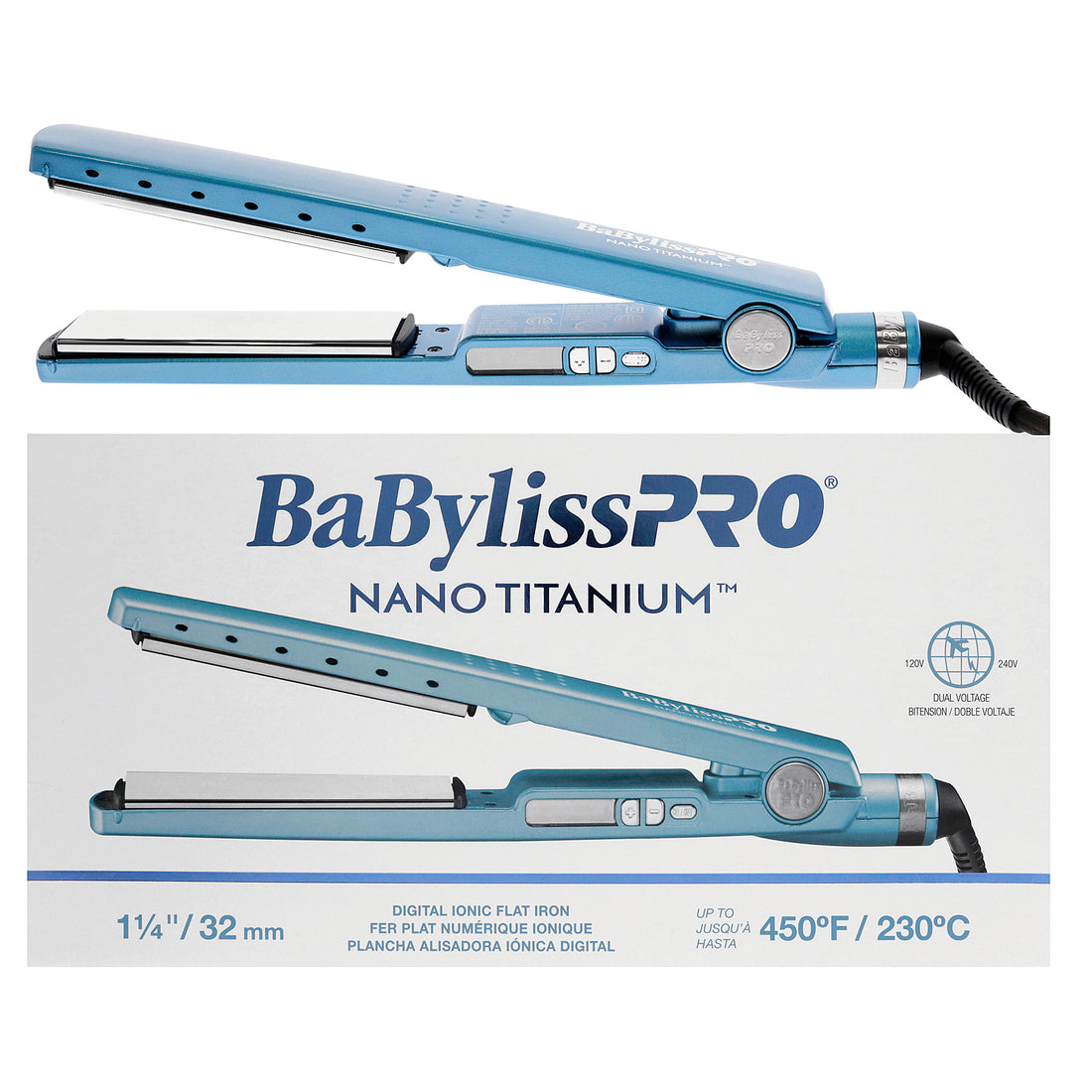 Nano Titanium Digital Ionic Flat Iron - BNT4091TUC