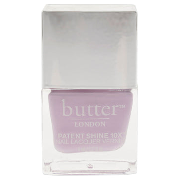 Patent Shine 10X Nail Lacquer - English Lavender by Butter London for Women - 0.2 oz Nail Polish