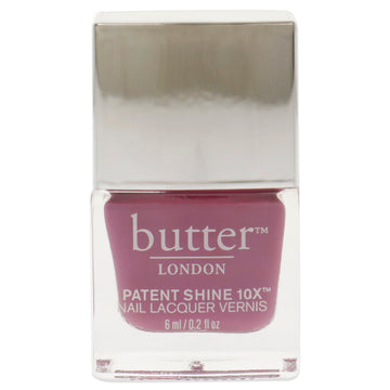 Patent Shine 10X Nail Lacquer - Dearie Me! by Butter London for Women - 0.2 oz Nail Polish