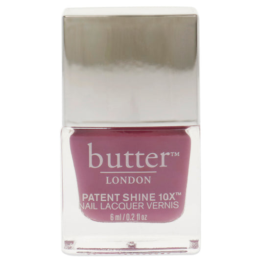 Patent Shine 10X Nail Lacquer - Dearie Me! by Butter London for Women - 0.2 oz Nail Polish