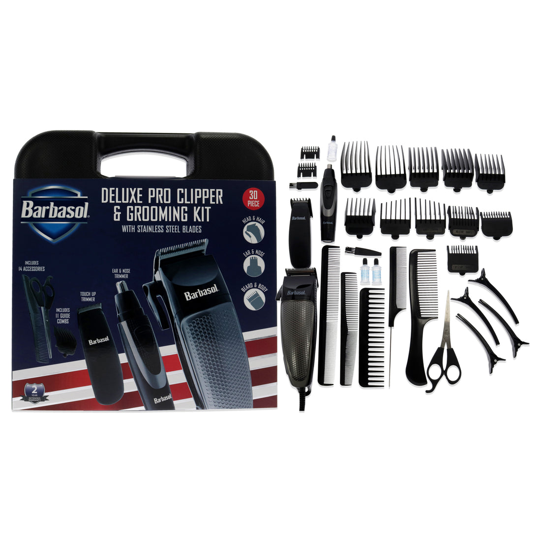 Deluxe Pro-Clipper and Grooming Kit
