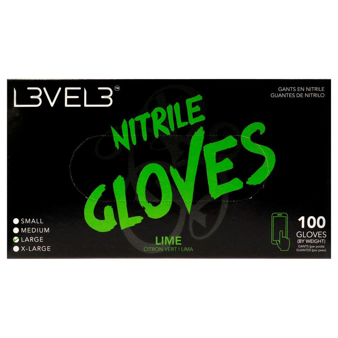 Nitrile Gloves - Lime