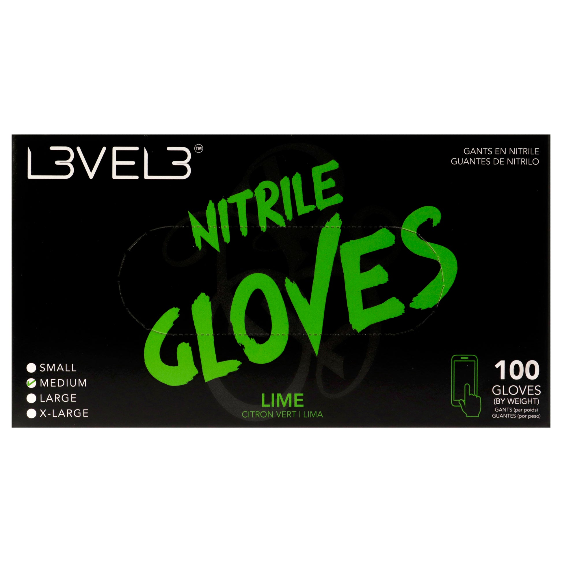 Nitrile Gloves - Lime