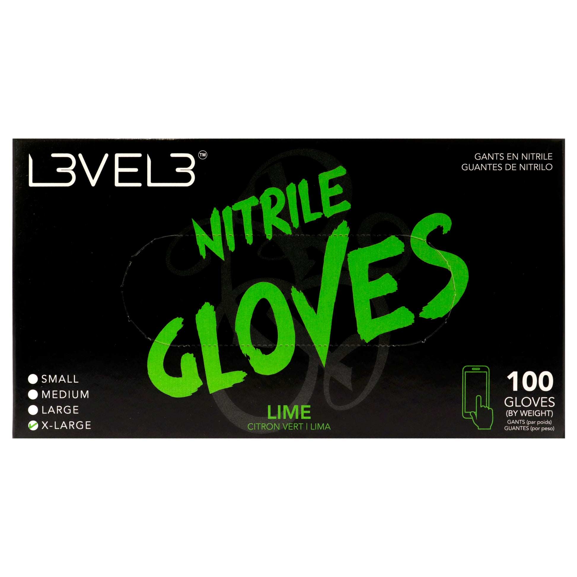 Nitrile Gloves - Lime