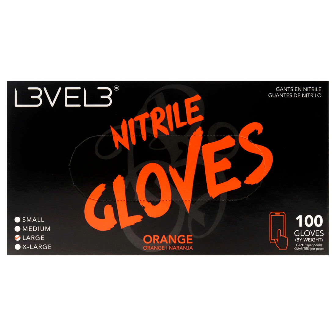 Nitrile Gloves - Orange
