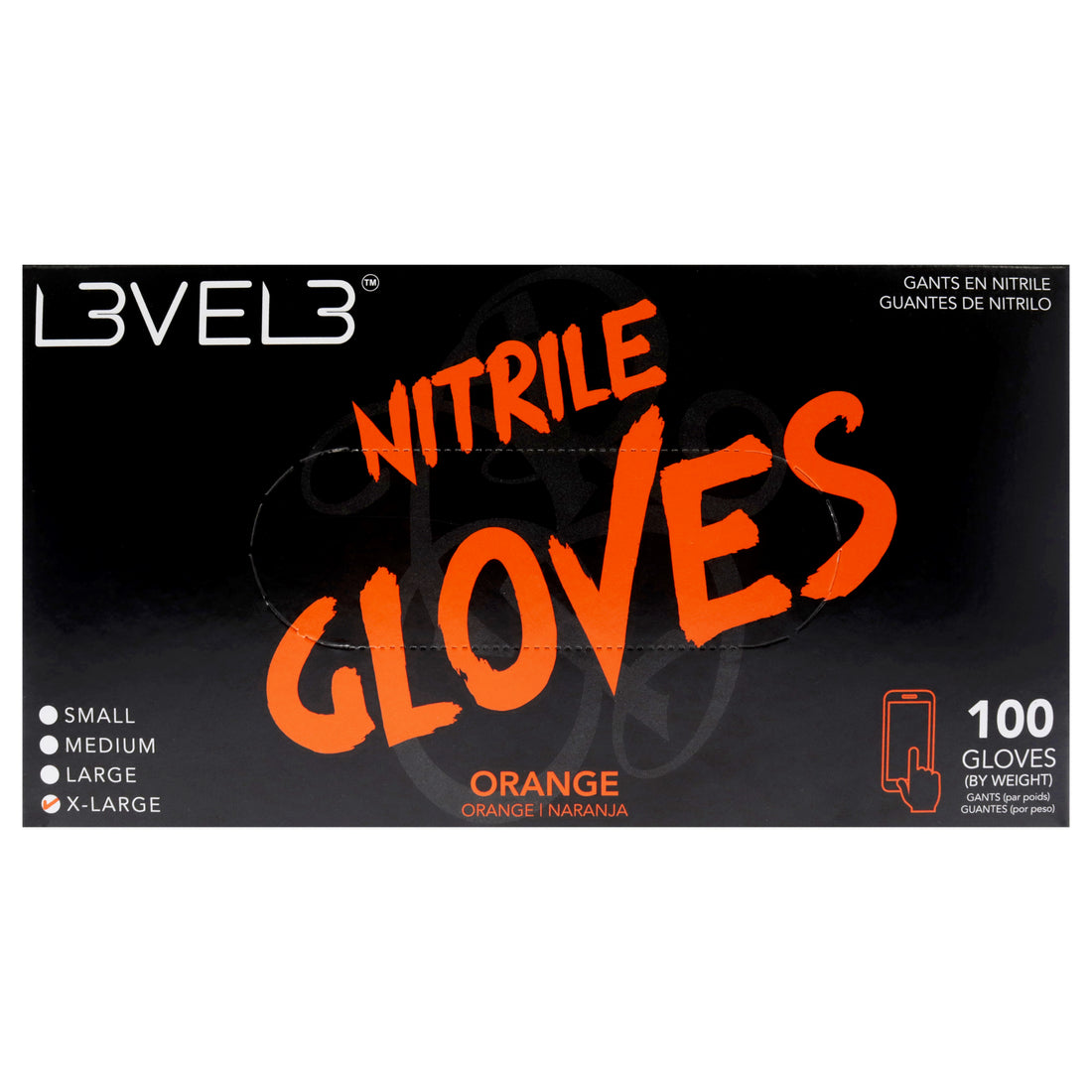 Nitrile Gloves - Orange