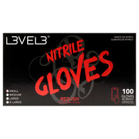 Nitrile Gloves - Red-Ish