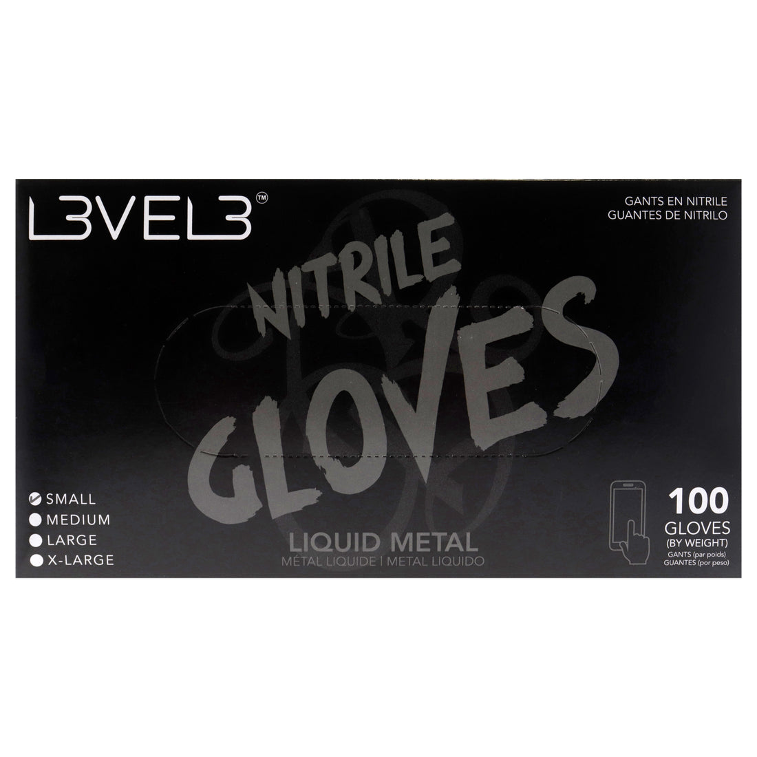 Nitrile Gloves - Liquid Metal