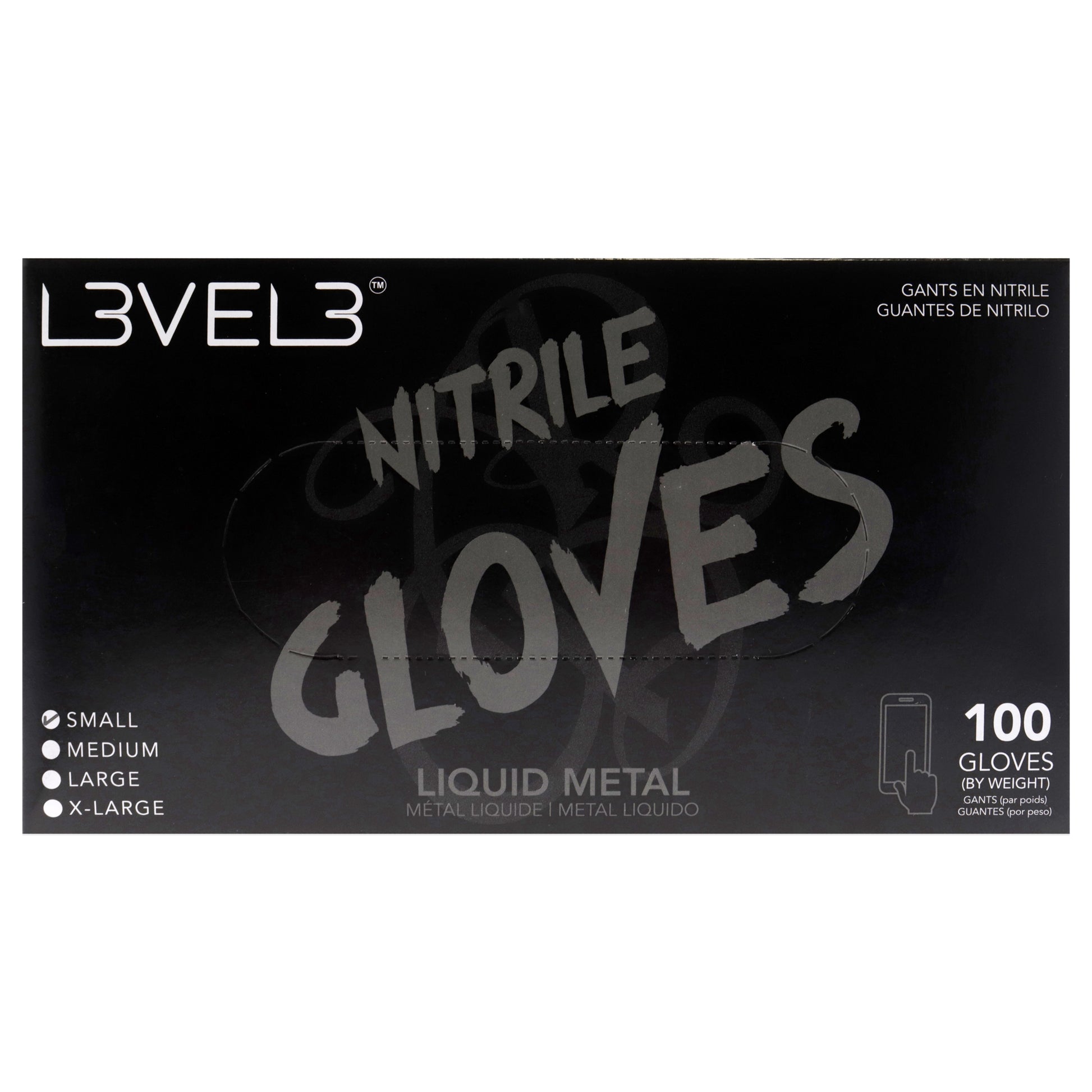 Nitrile Gloves - Liquid Metal