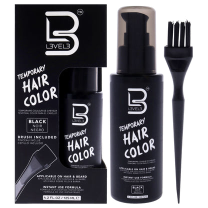 Temporary Beard Color - Black