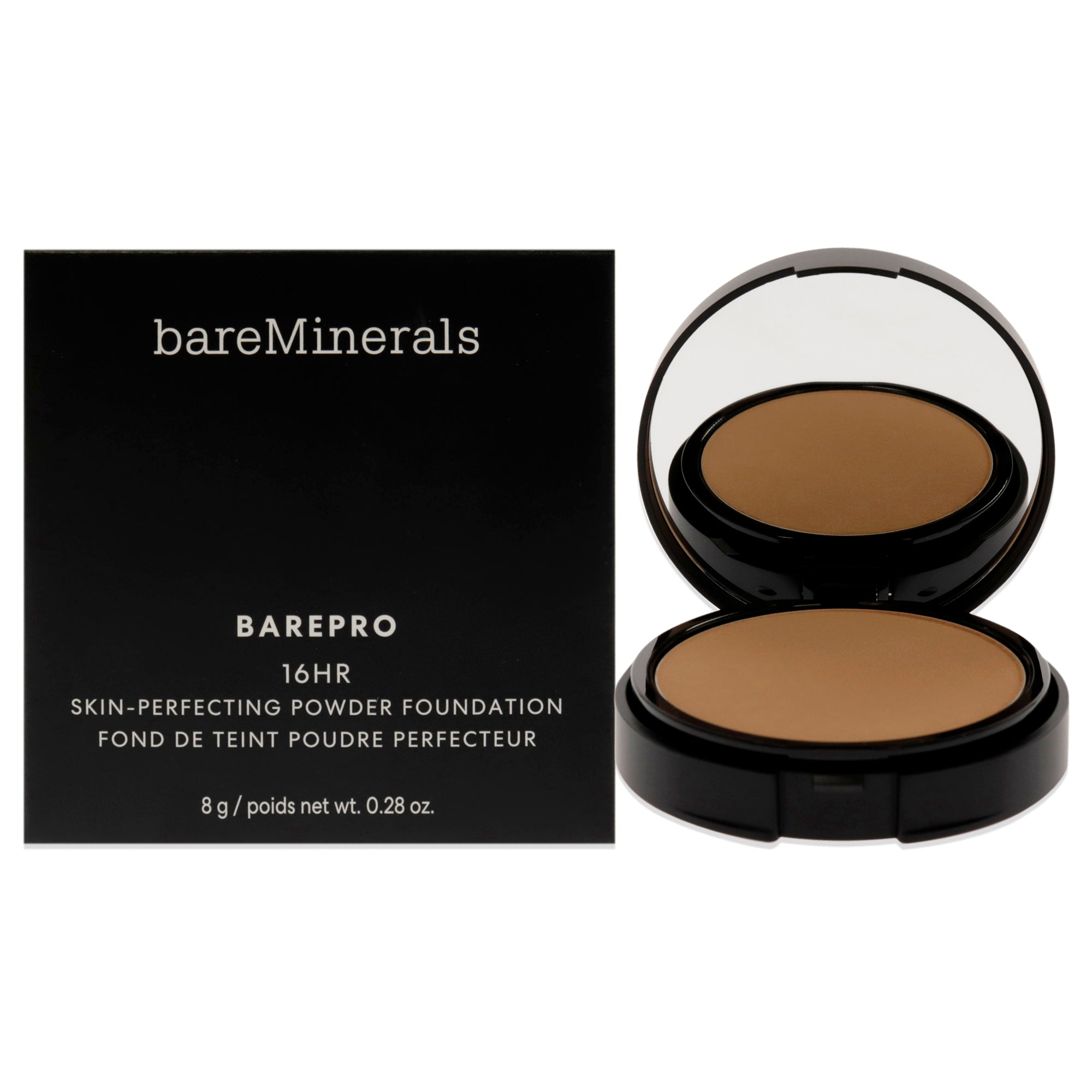 Barepro 16HR Skin Perfecting Powder Foundation - 30 Medium Warm by bareMinerals for Women - 0.28 oz Foundation