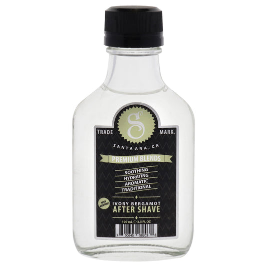 Premium Blends Ivory Bergamot After Shave by Suavecito for Men - 3.3 oz After Shave