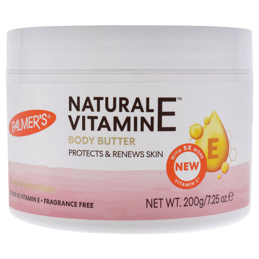 Natural Vitamin E Body Butter