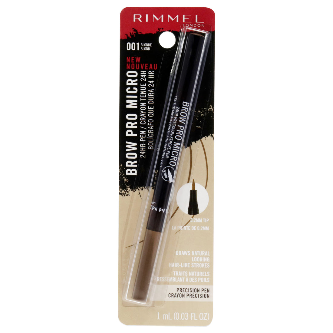 Brow Pro Micro Precison Pen - 001 Blonde